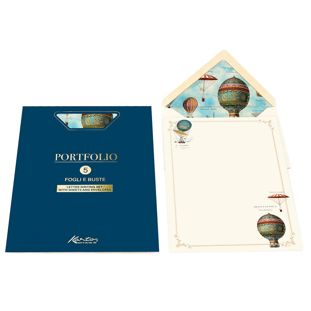 Sheet Letter Writing Sets Portfolio (5/5): Peacock