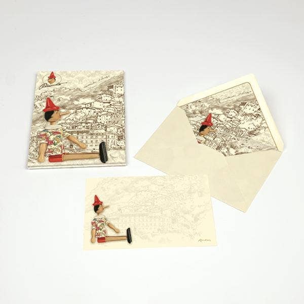 Portfolio Cards Large Size, Note Cards, Italian Stationery: PRIMAVERA