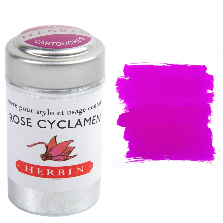 Bleu Pervenche (Perriwinkle)Fountain Pen Ink Cartridges - Tin of 6