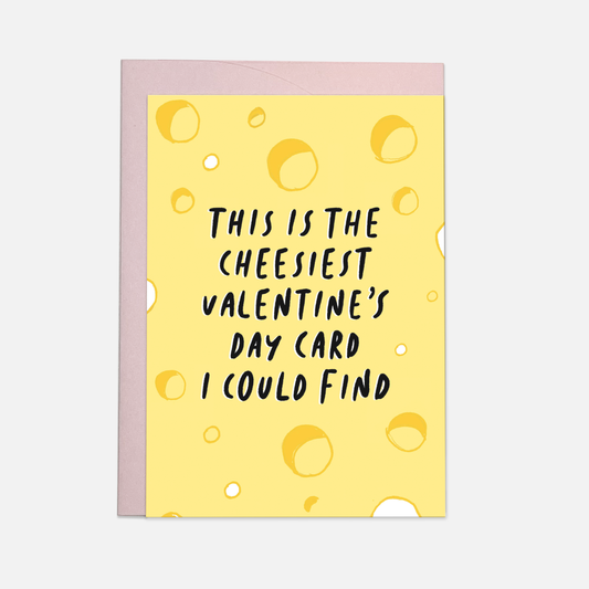 Cheesiest Valentine greeting card: Double