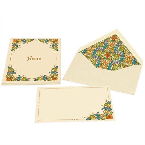 Portfolio Cards Large Size, Note Cards, Italian Stationery: PRIMAVERA
