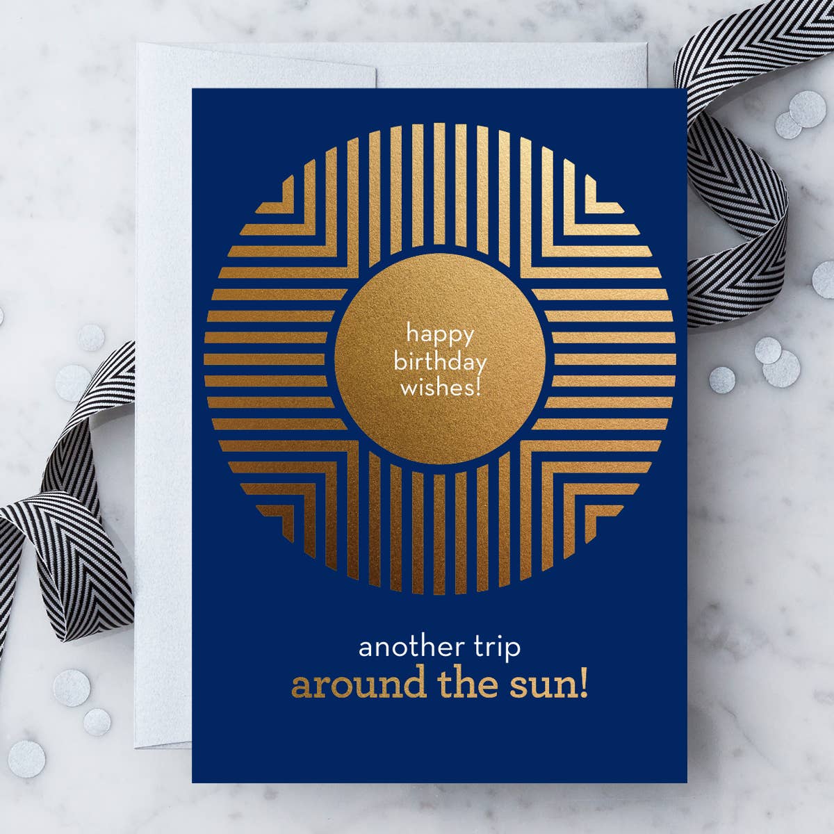 Happy Birthday "Another Trip Around The Sun" Greeting Card
