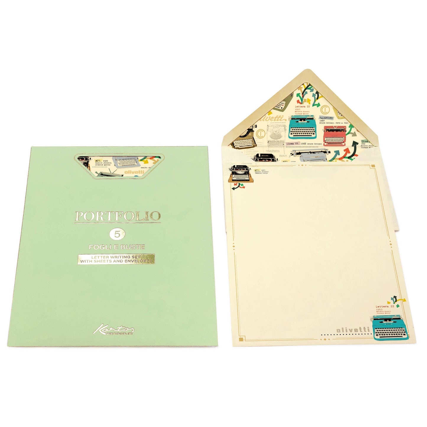 Sheet Letter Writing Sets Portfolio (5/5): Peacock
