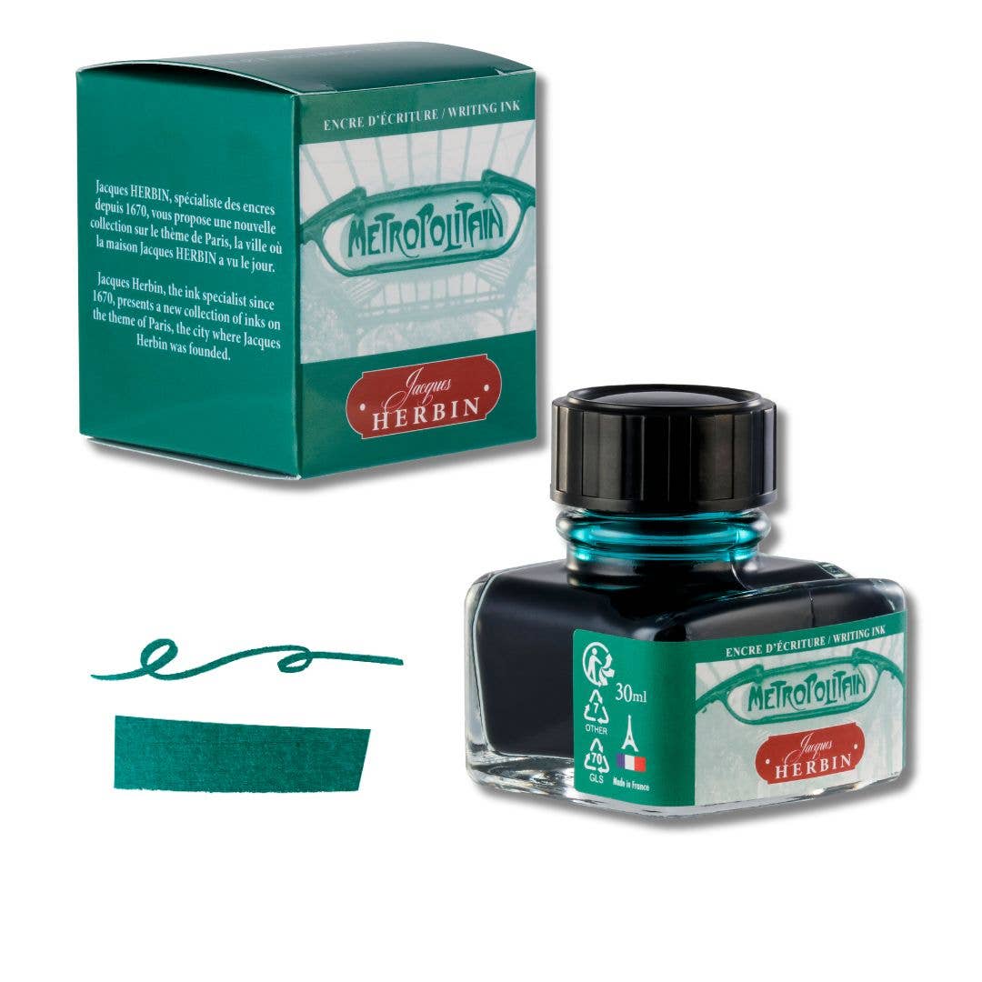 Metro Green Paris Collection - J. Herbin 30 ml