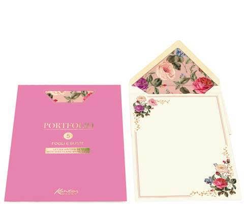 Sheet Letter Writing Sets Portfolio (5/5): Peacock