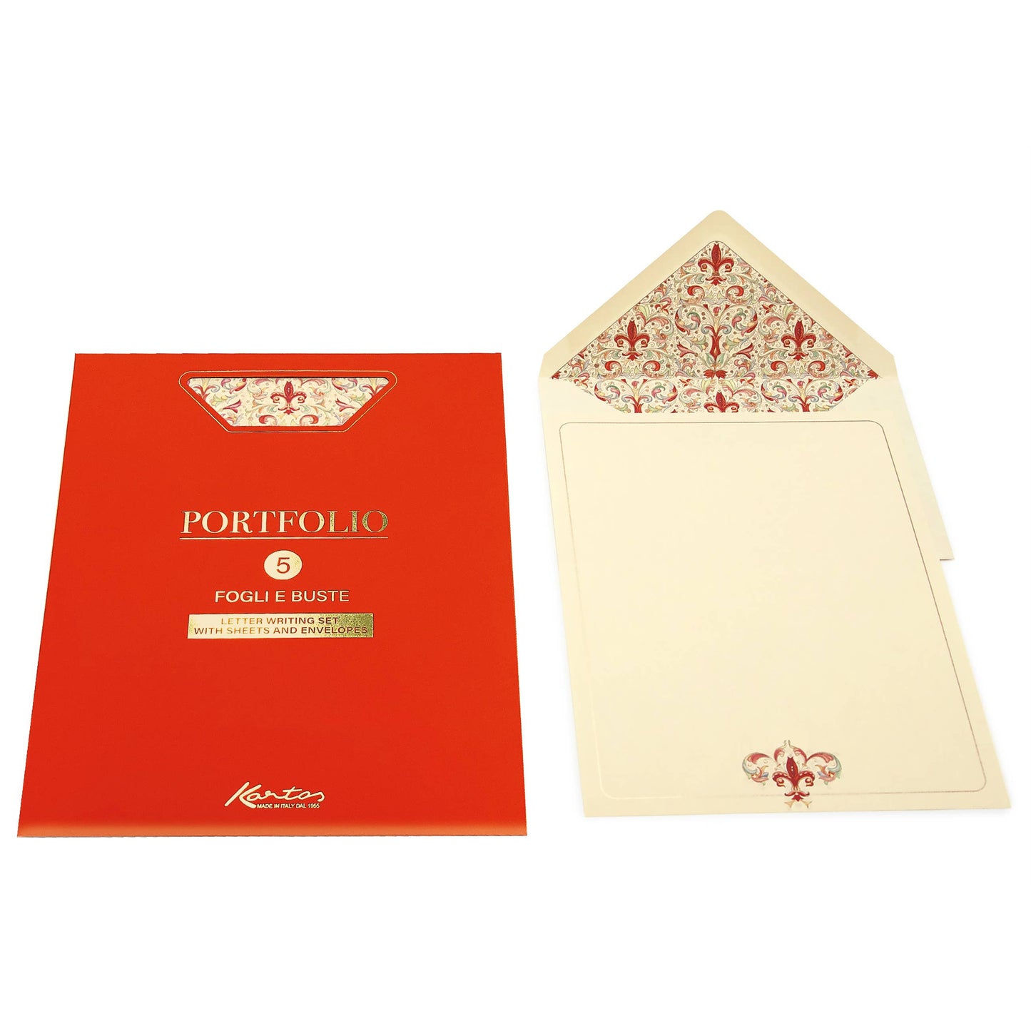 Sheet Letter Writing Sets Portfolio (5/5): Peacock