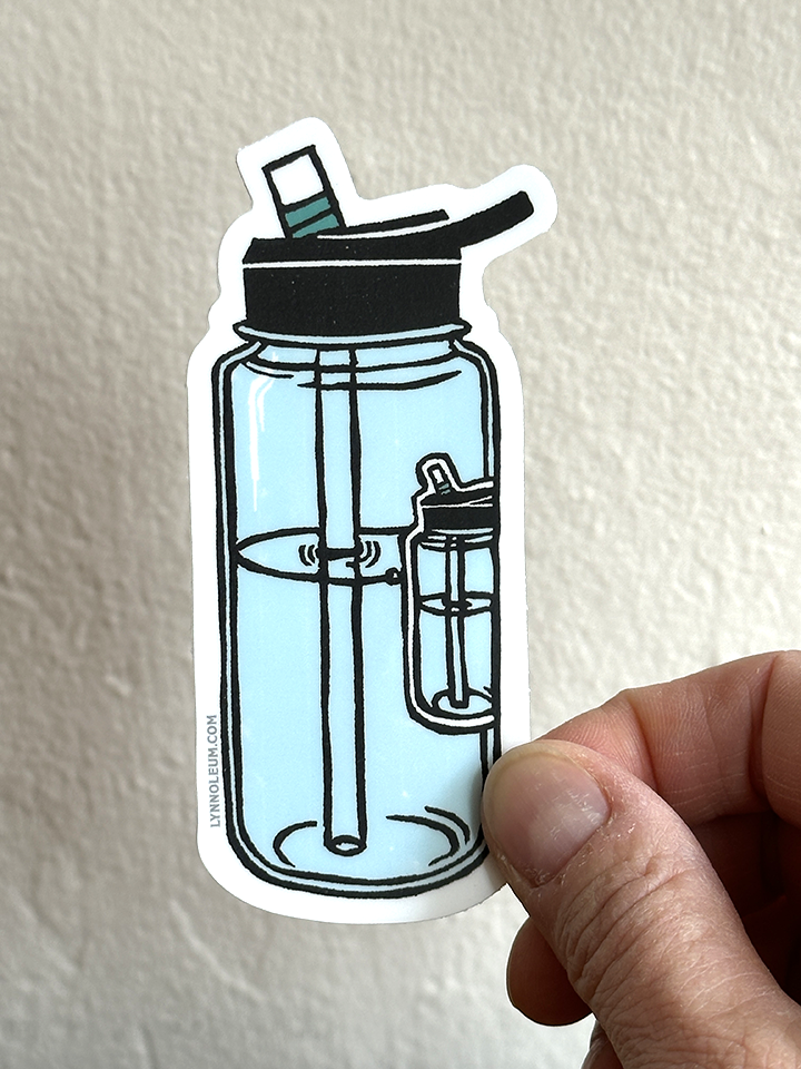 Water Bottle STICKER