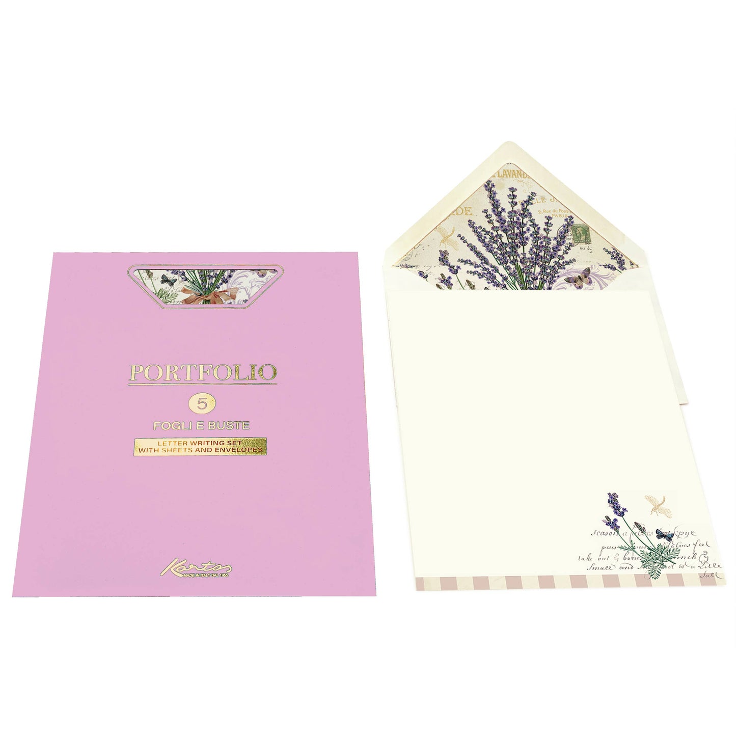 Sheet Letter Writing Sets Portfolio (5/5): Peacock