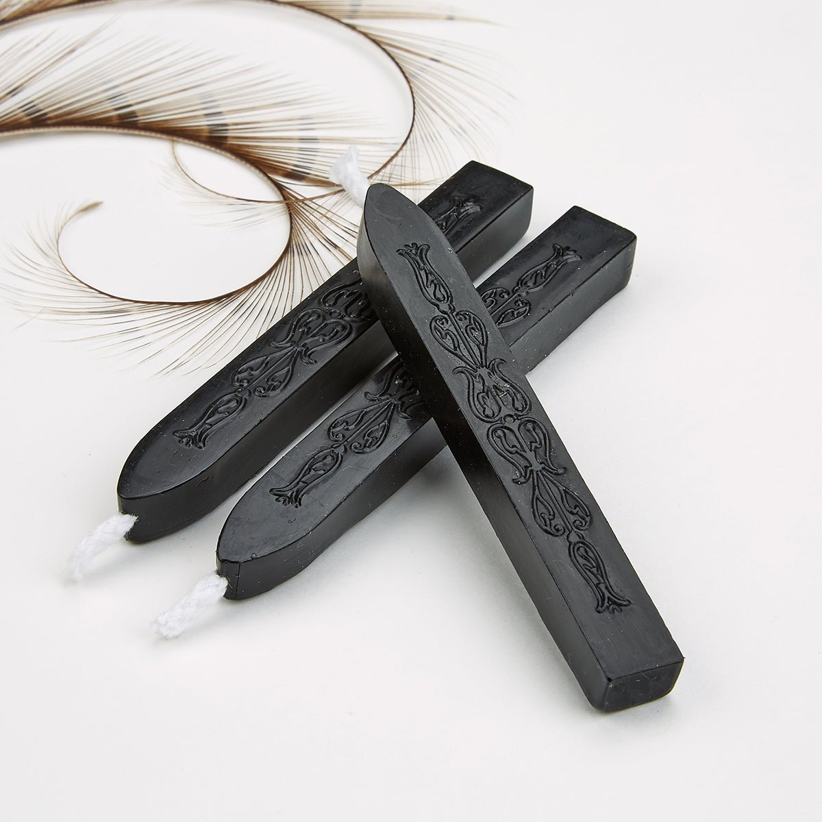 Black Flexible Premium Sealing Wax-Pack of 3 sticks