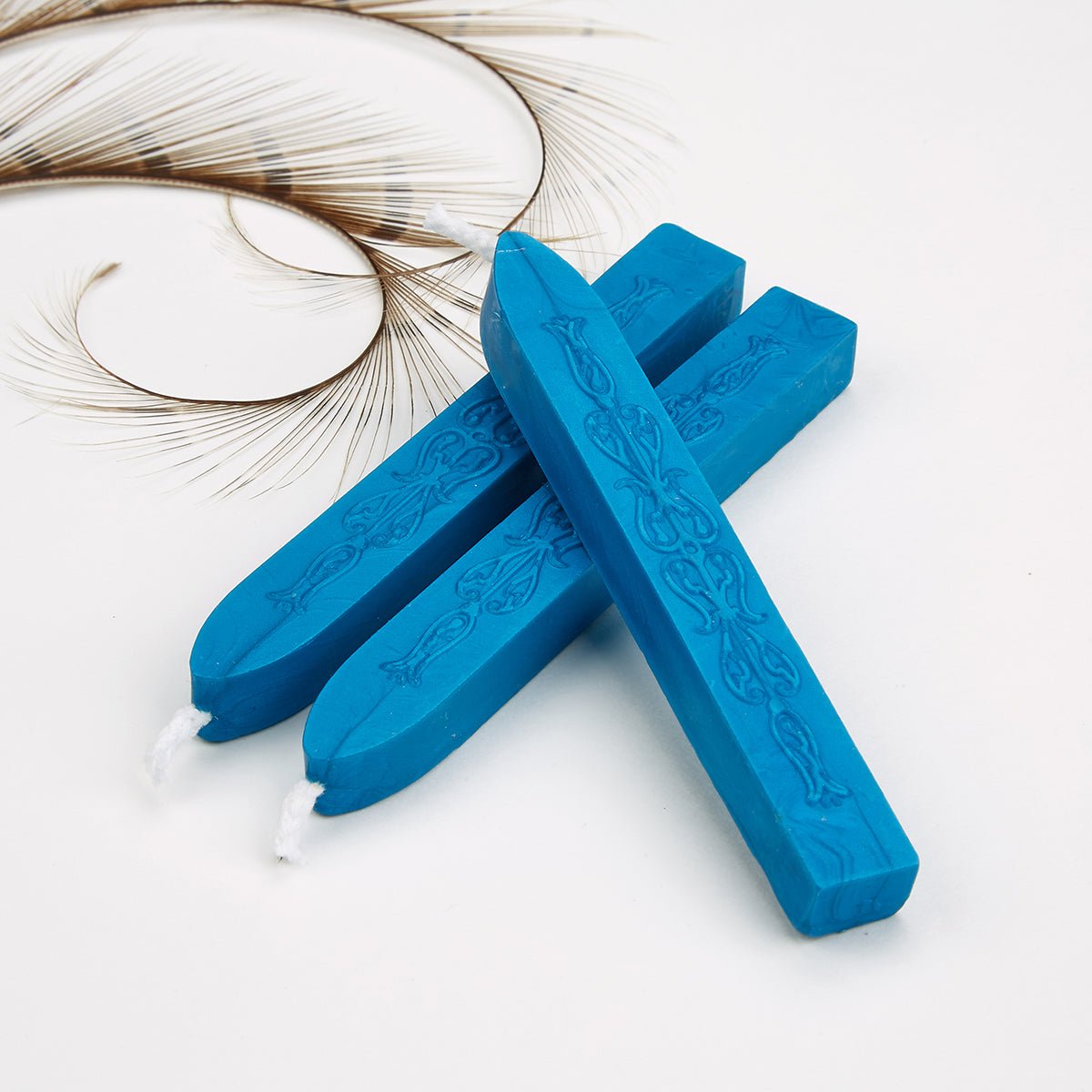 Cobalt Blue Flexible Premium Sealing Wax-Pack of 3 sticks