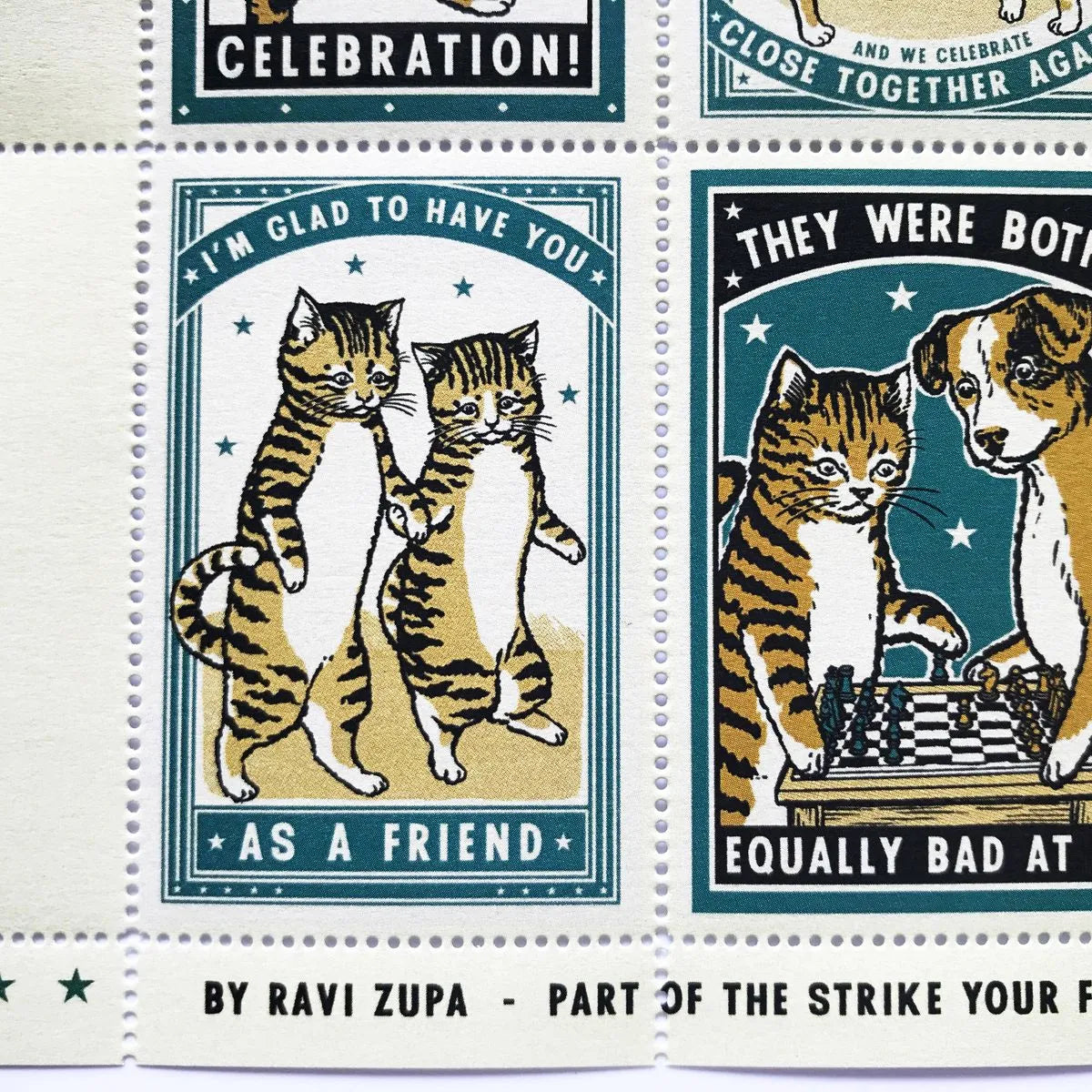 Complicated Friendships Stamps