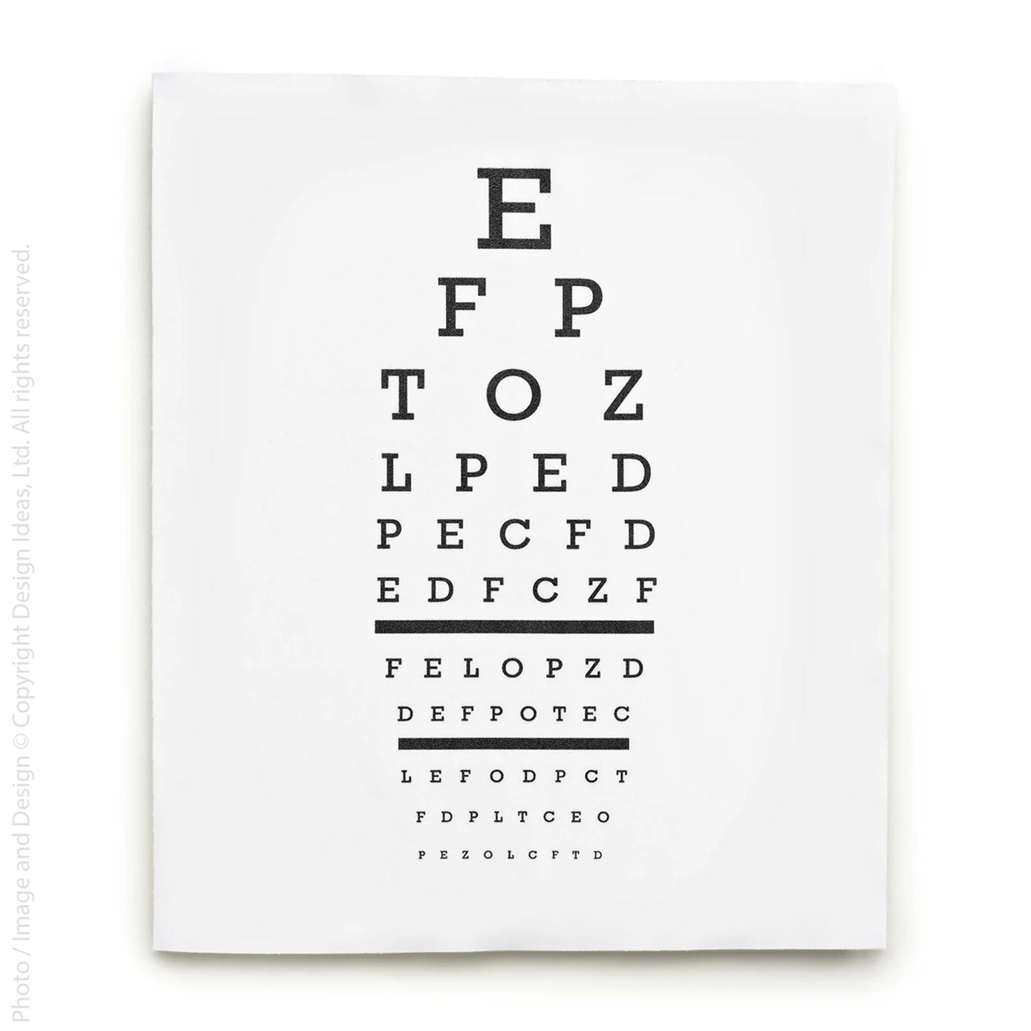 Eyechart Focus Cloth