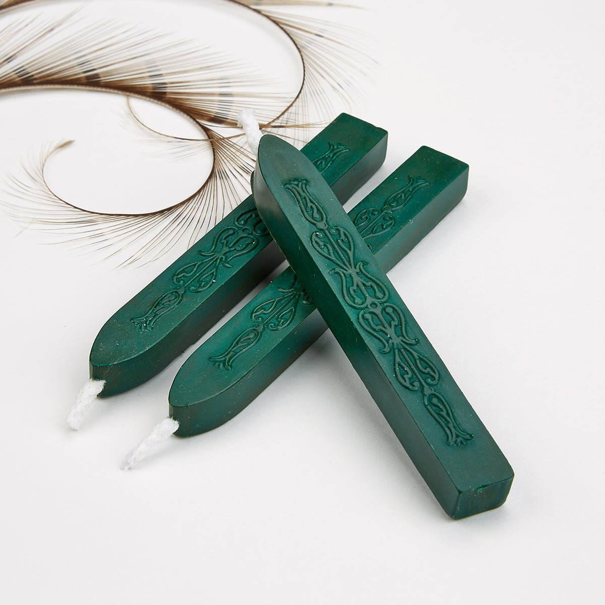 Forest Green Flexible Premium Sealing Wax-Pack of 3 sticks