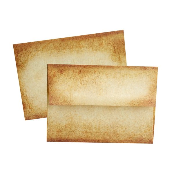 Aged Parchment Envelopes-A6 size-10/Pk