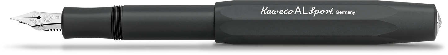 Kaweco AL Sport aluminum fountain pen in black