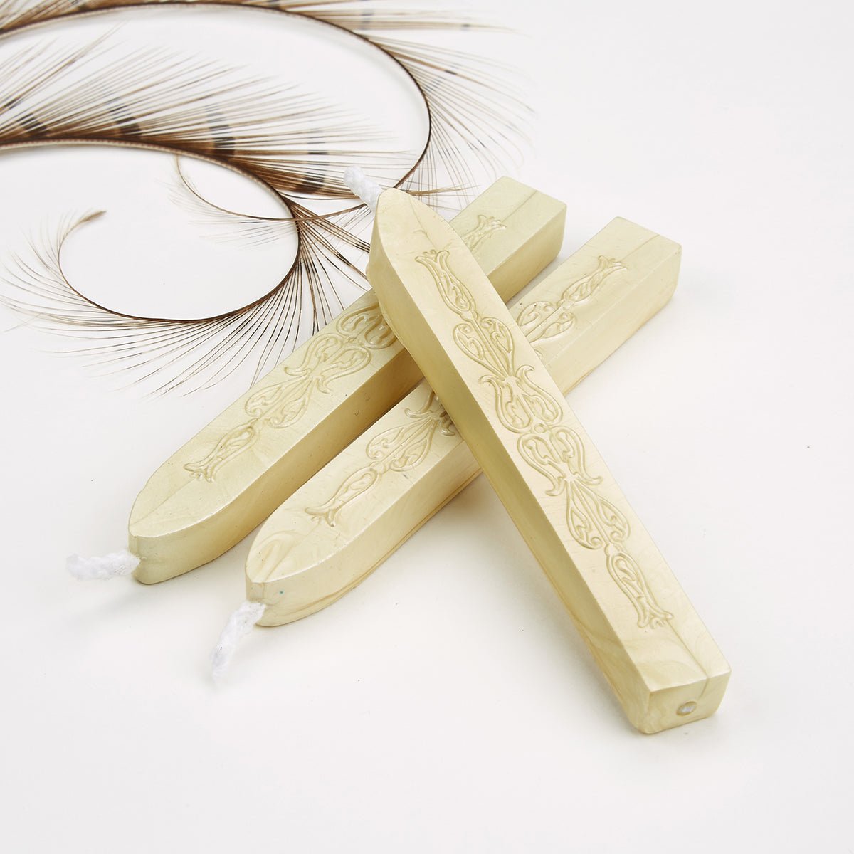 Lemon Pearl Flexible Premium Sealing Wax-Pack of 3 sticks