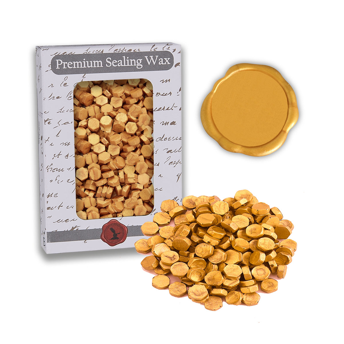 Goldenrod Premium Sealing Wax Beads 2 oz. PK