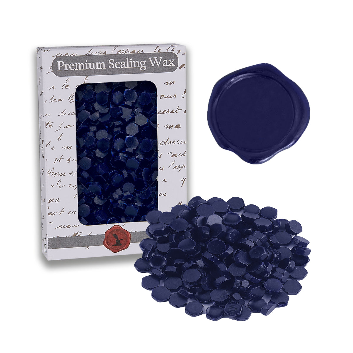 Navy Blue Premium Sealing Wax Beads 2 oz. PK