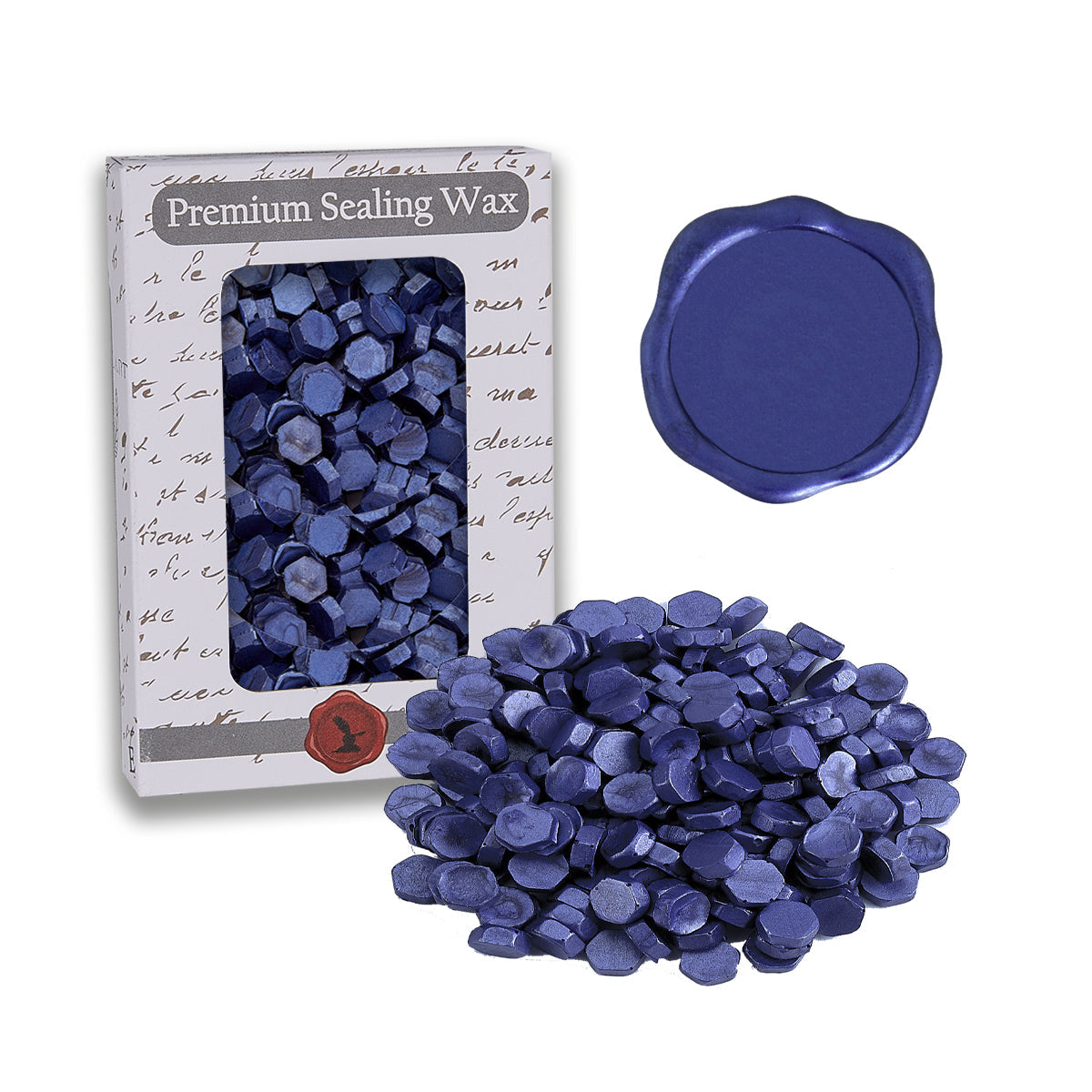 Sapphire Blue Premium Sealing Wax Beads 2 oz. PK