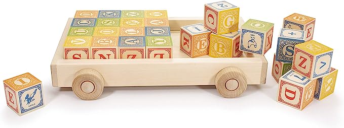 ABC Blocks w/ Wagon