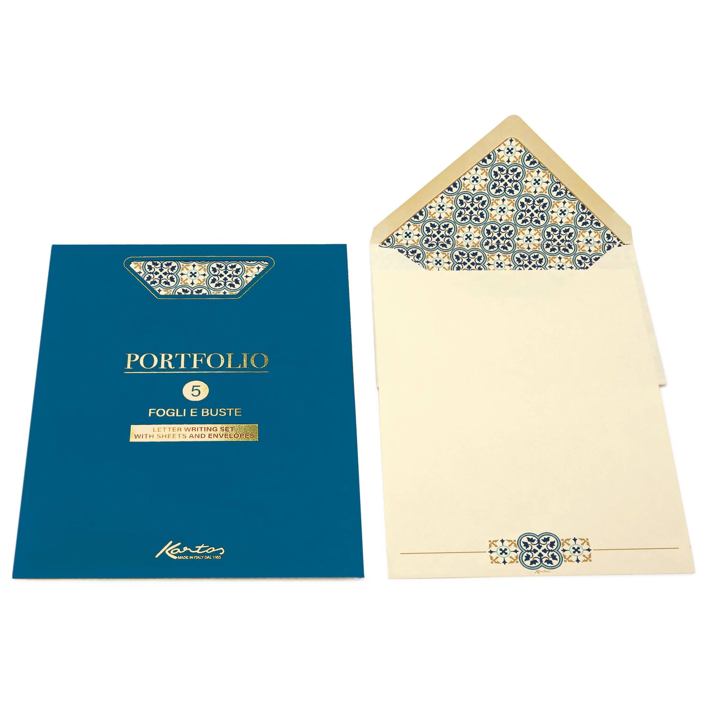 Sheet Letter Writing Sets Portfolio (5/5): Peacock