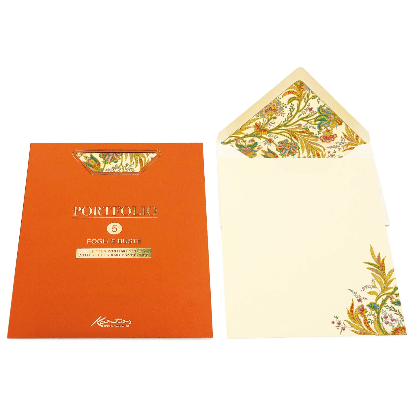 Sheet Letter Writing Sets Portfolio (5/5): Peacock