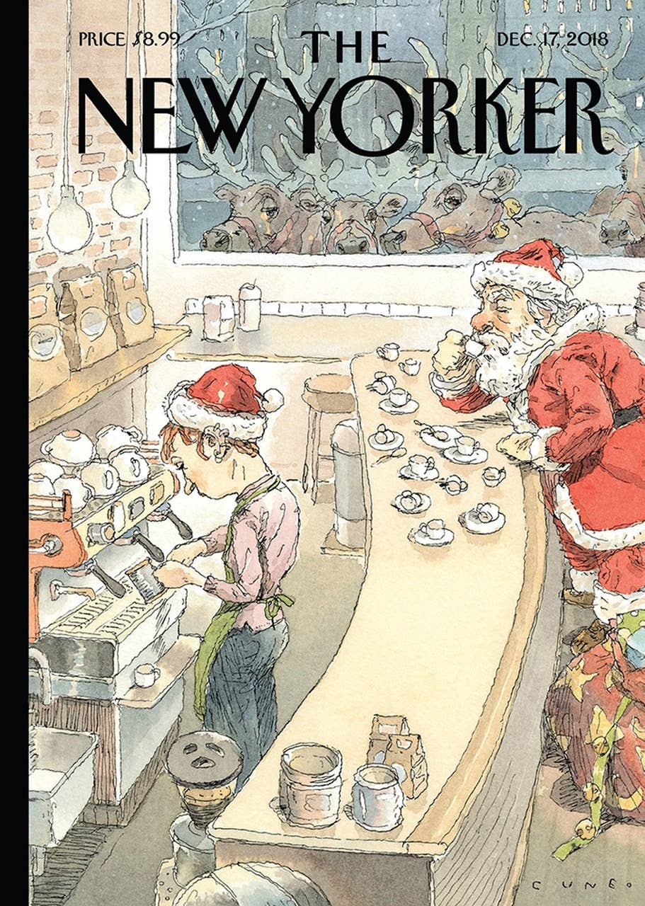 NYVX055 - Santa Coffee Bar: Box of 8