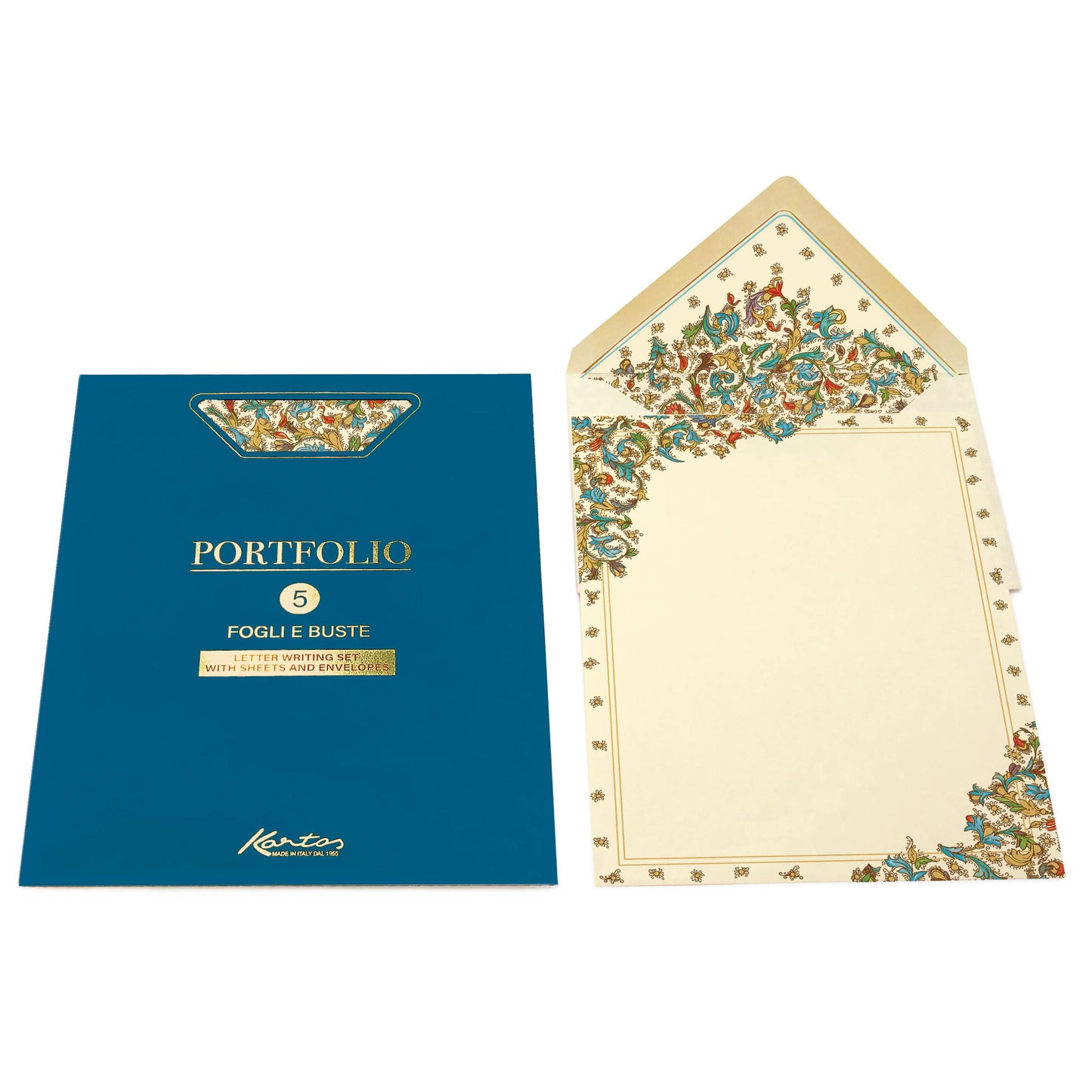 Sheet Letter Writing Sets Portfolio (5/5): Peacock