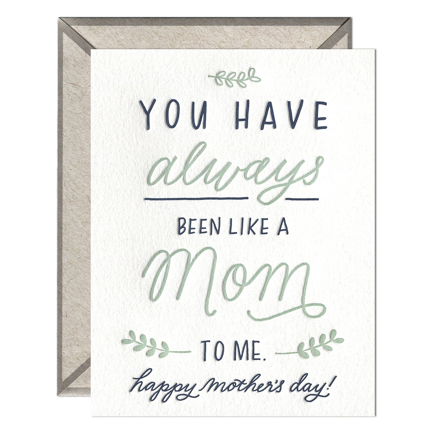 Like a Mom - greeting card