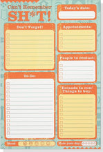 Can't Remember Sh*t Notepad