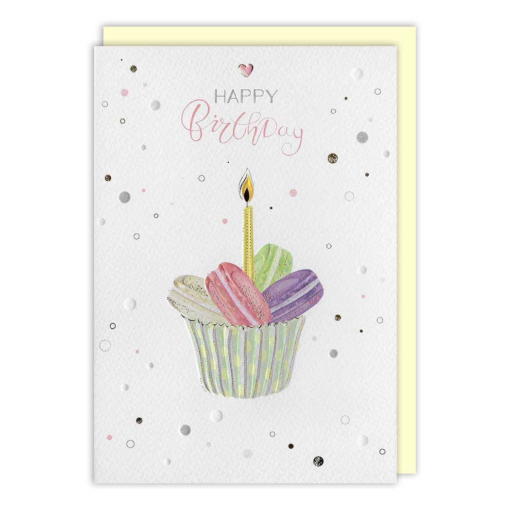 Macarons Birthday Greeting Card