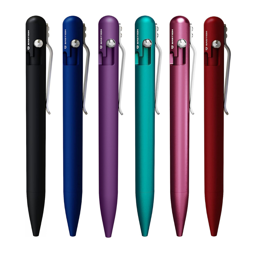 Aluminum - Bolt Action Pen by BastionĀ® by Bastion Bolt Action Pen