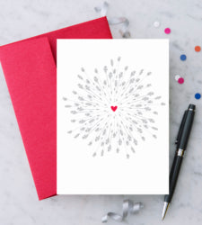 Bullseye Heart