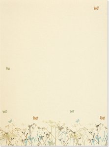 Butterflies Letter Set