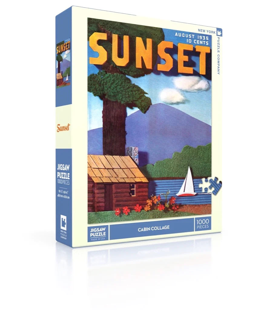 Cabin Collage Puzzle