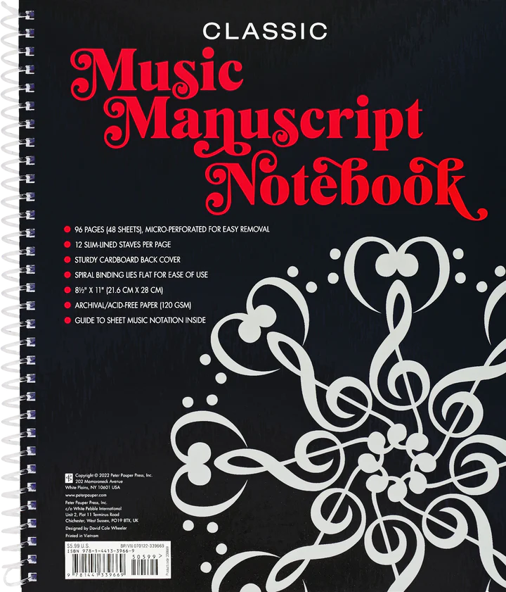 Classic Music Notebook