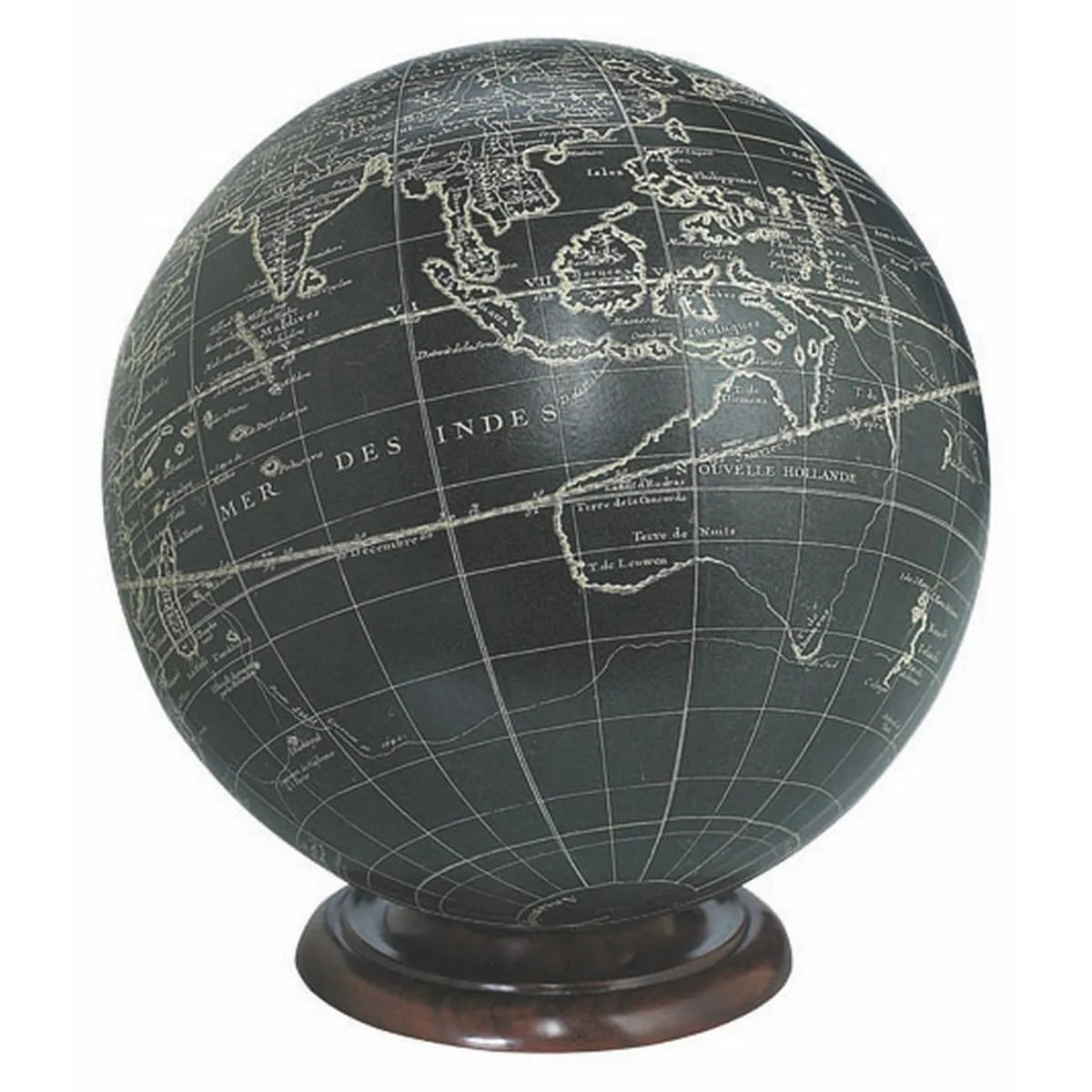 Wood Globe Base