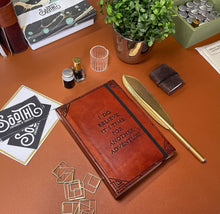 Another Adventure Quote Leather Journal by Soothi