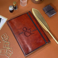 I Can And I Will Quote Leather Journal - 7x5 by Soothi