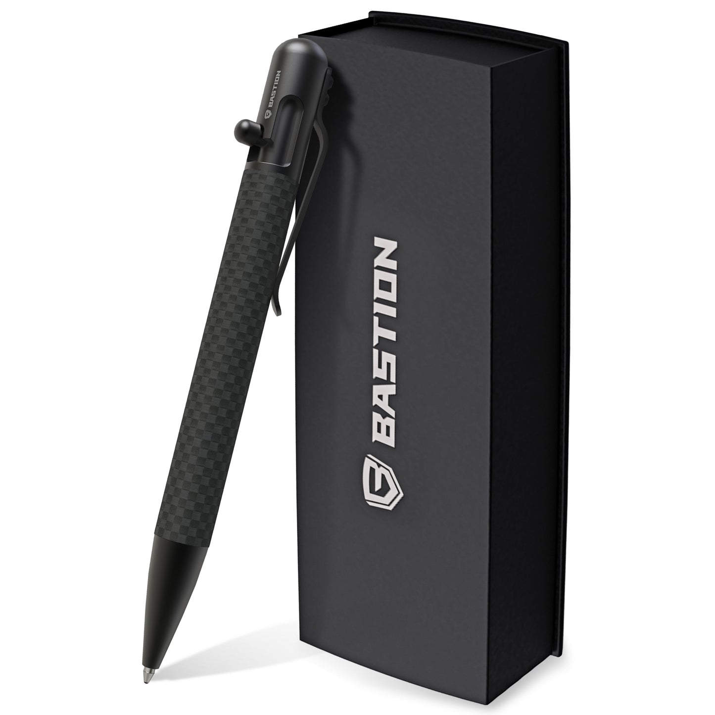 Carbon Fiber and Stainless Steel - Bolt Action Pen by BastionĀ® by Bastion Bolt Action Pen