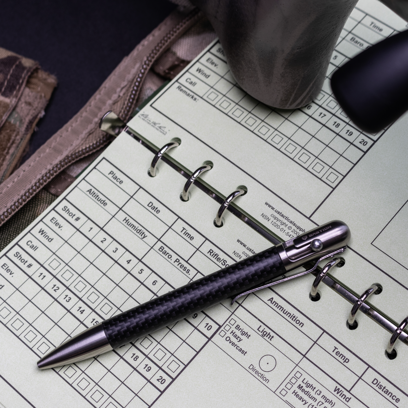 Carbon Fiber and Stainless Steel - Bolt Action Pen by BastionĀ® by Bastion Bolt Action Pen