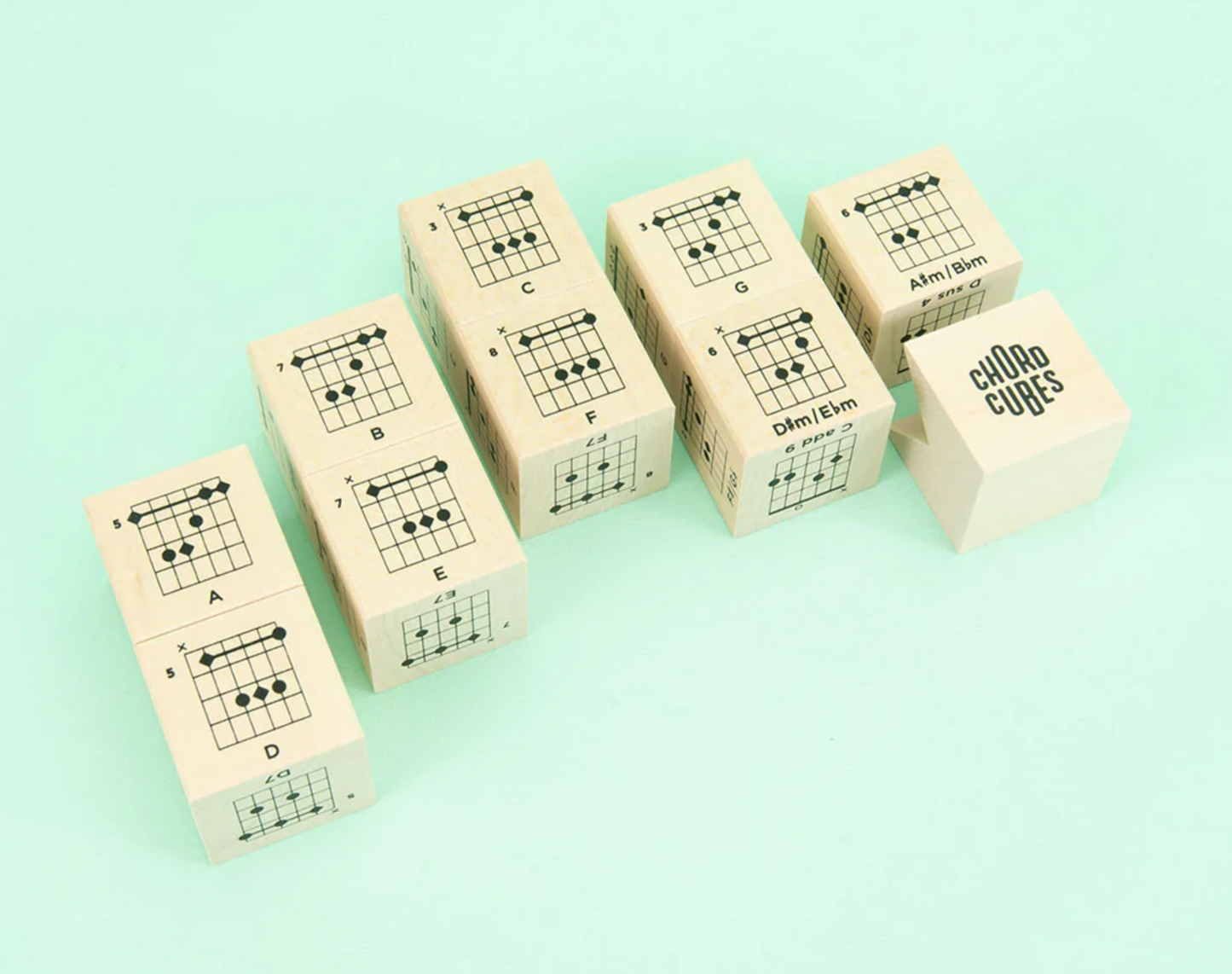Guitar Chord Cubes - Uncle Goose