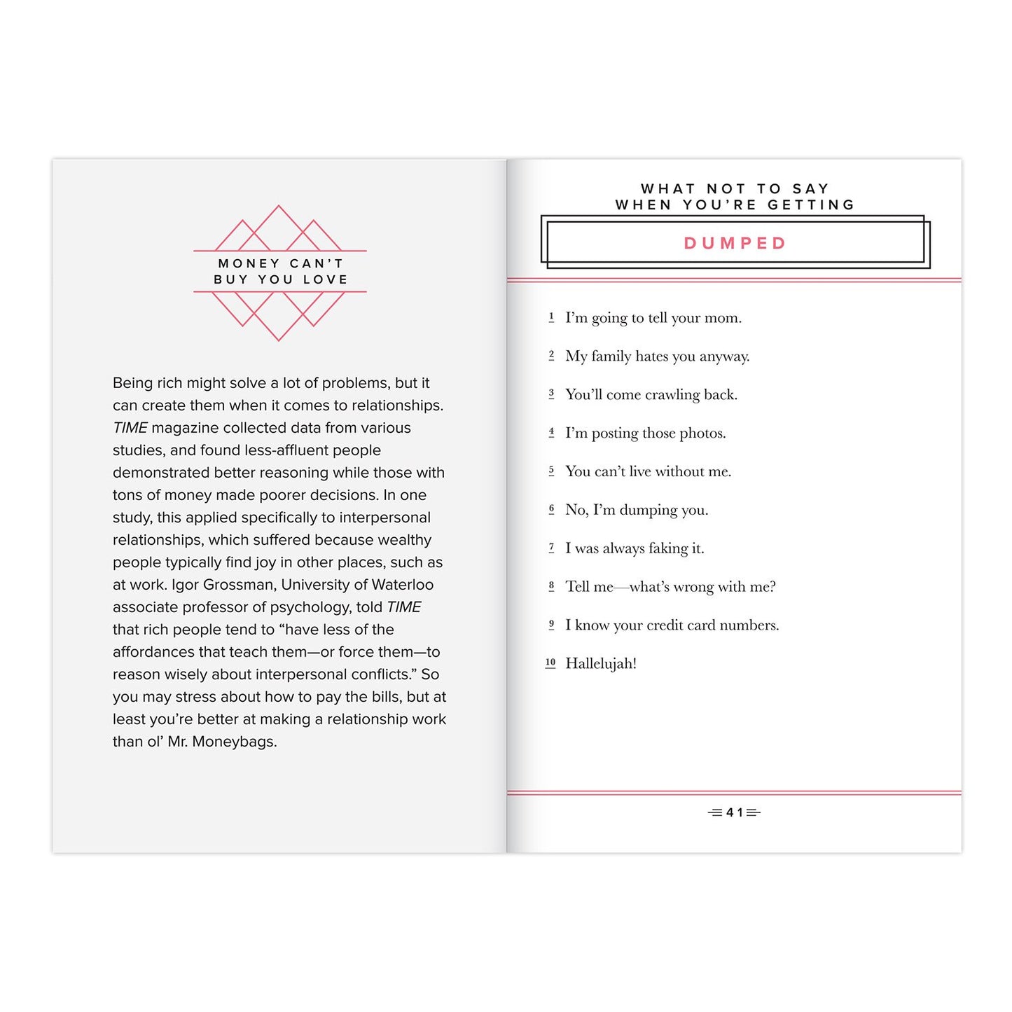 What Not to Say Book