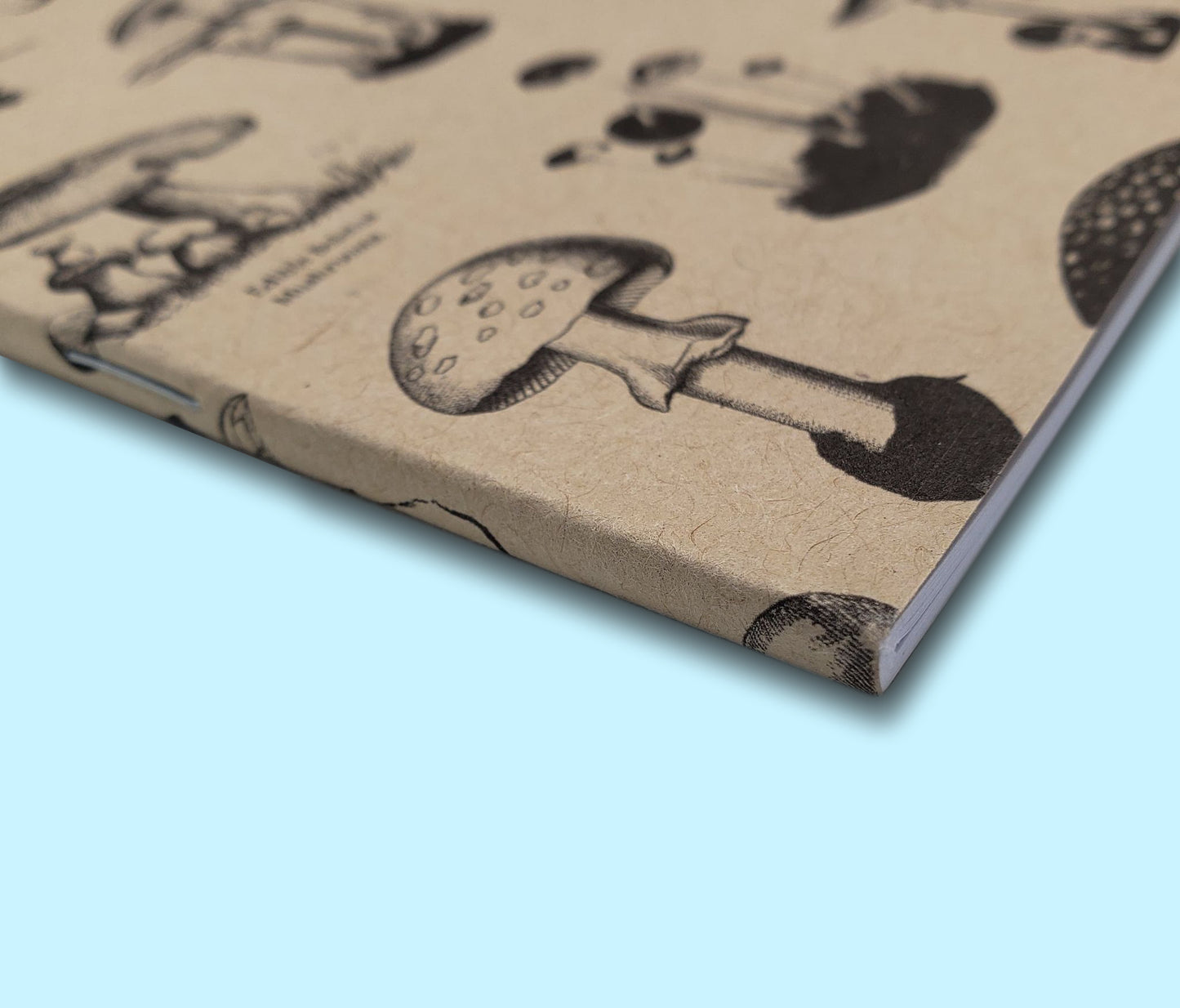 Vintage Mushrooms 5 x 7" Notebook