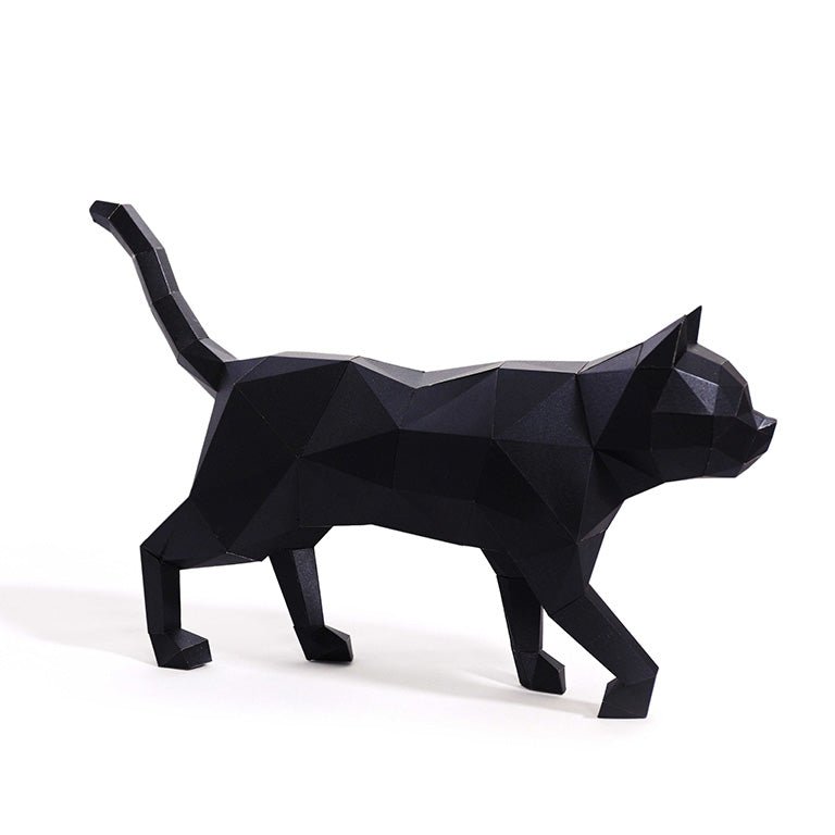 Black Cat Model | 3D Papercraft Cat by PAPERCRAFT WORLD