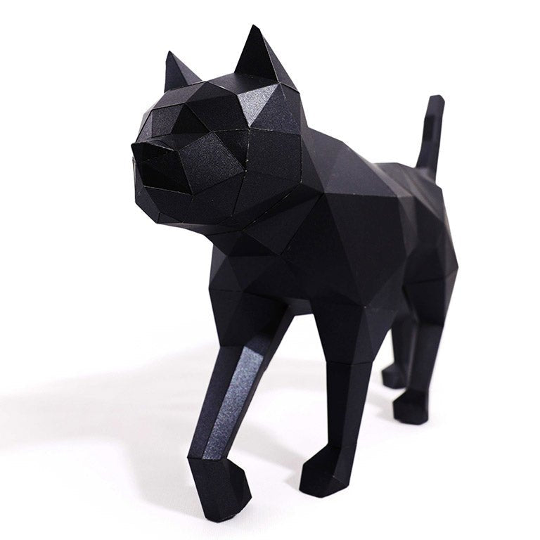 Black Cat Model | 3D Papercraft Cat by PAPERCRAFT WORLD