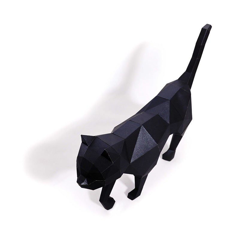 Black Cat Model | 3D Papercraft Cat by PAPERCRAFT WORLD