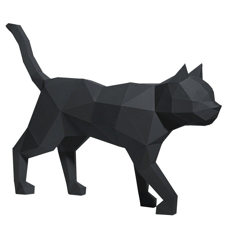Black Cat Model | 3D Papercraft Cat by PAPERCRAFT WORLD