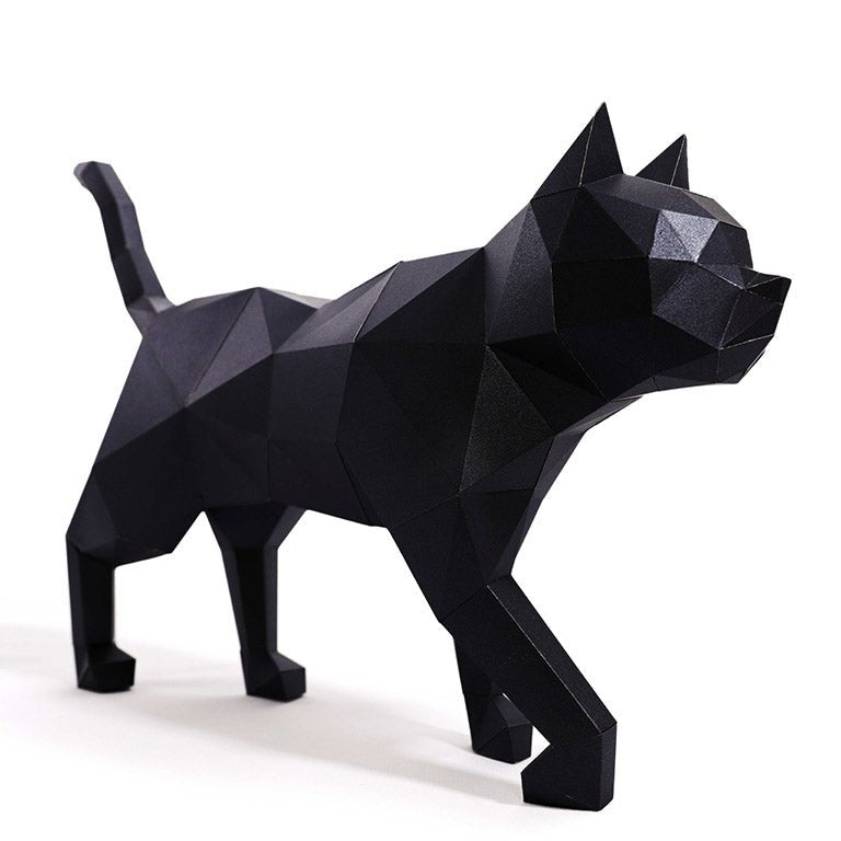 Black Cat Model | 3D Papercraft Cat by PAPERCRAFT WORLD