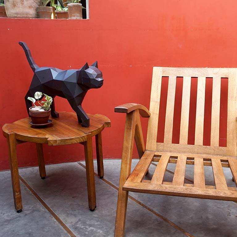Black Cat Model | 3D Papercraft Cat by PAPERCRAFT WORLD